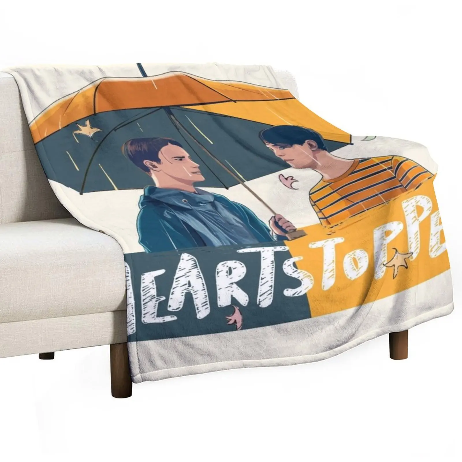 Heartstopper - Nick & Charlie Umbrella Scene Vectorized Throw Blanket Color Fast Cozy Throw Blanket
Heartstopper - Nick & Charlie Umbrella Scene Vectorized Throw Blanket Color Fast Cozy Throw Blanket