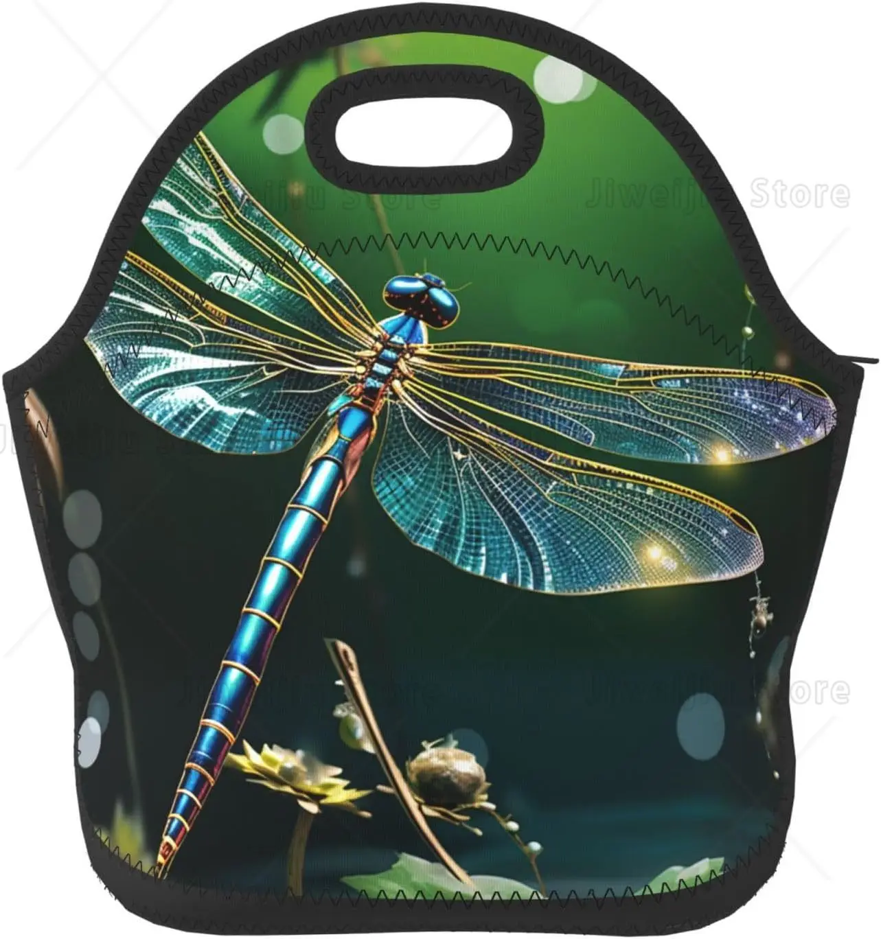 Зеленая сумка для обеда Dragonfly для женщин, изолированные сумки-тоут, многоразовая коробка для мужчин, герметичный контейнер-холодильник
Зеленая сумка для обеда Dragonfly для женщин, изолированные сумки-тоут, многоразовая коробка для мужчин, герметичный контейнер-холодильник