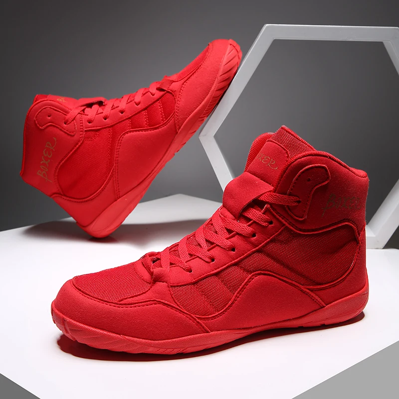 2025 New Professional Men's Boxing Shoes Professional Wrestling Boots Men's Slip Resistant Sneakers Women's Brand Fighting Shoes
2025 New Professional Men's Boxing Shoes Professional Wrestling Boots Men's Slip Resistant Sneakers Women's Brand Fighting Shoes