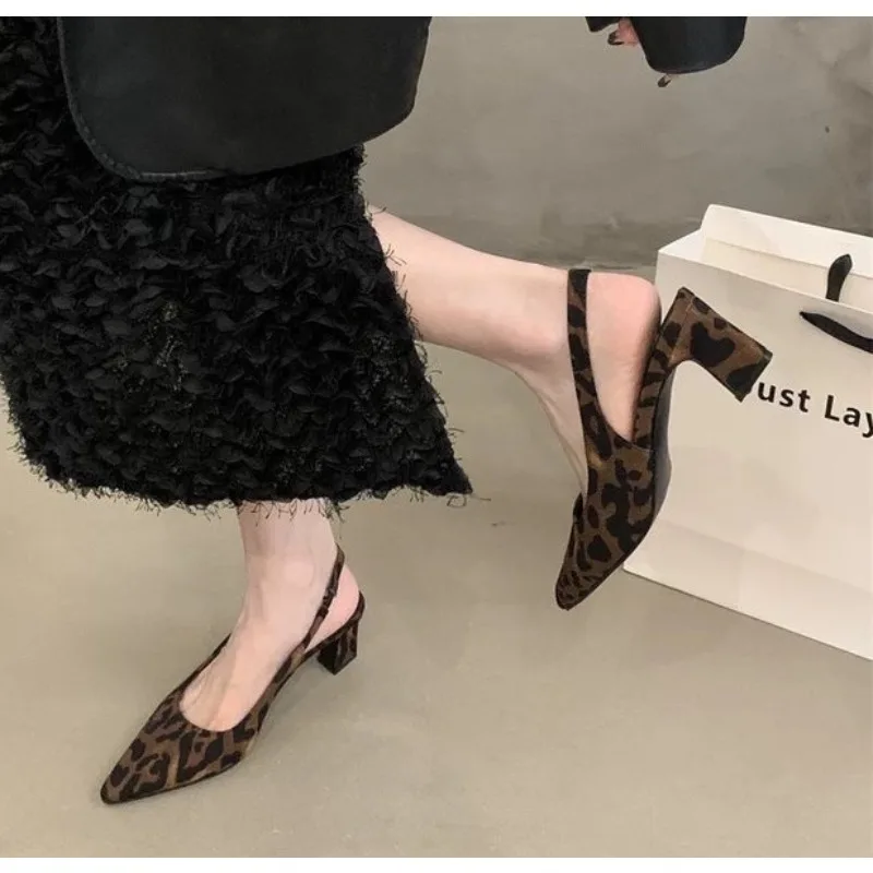 Элегантные летние женские сандалии на толстом каблуке, модная обувь с леопардовым принтом, дизайнерская стильная вечерняя модельная обувь Sandalias
Элегантные летние женские сандалии на толстом каблуке, модная обувь с леопардовым принтом, дизайнерская стильная вечерняя модельная обувь Sandalias