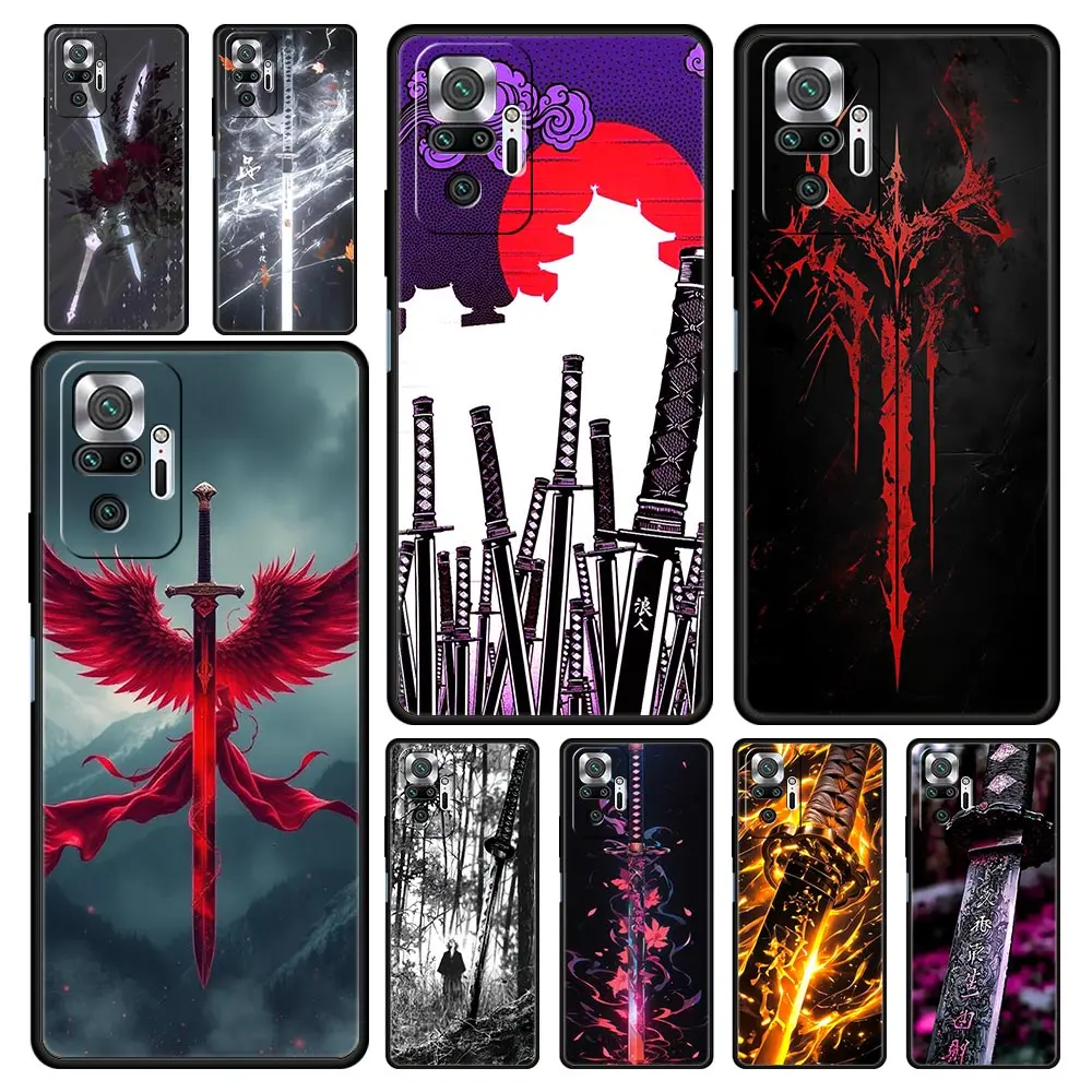 The Sword Creative Pattern Phone Case Cover for Redmi 14C 10C Note 15 14 13 12 10 11 K40 Pro Plus 5G Shockproof Soft TPU Shell
The Sword Creative Pattern Phone Case Cover for Redmi 14C 10C Note 15 14 13 12 10 11 K40 Pro Plus 5G Shockproof Soft TPU Shell