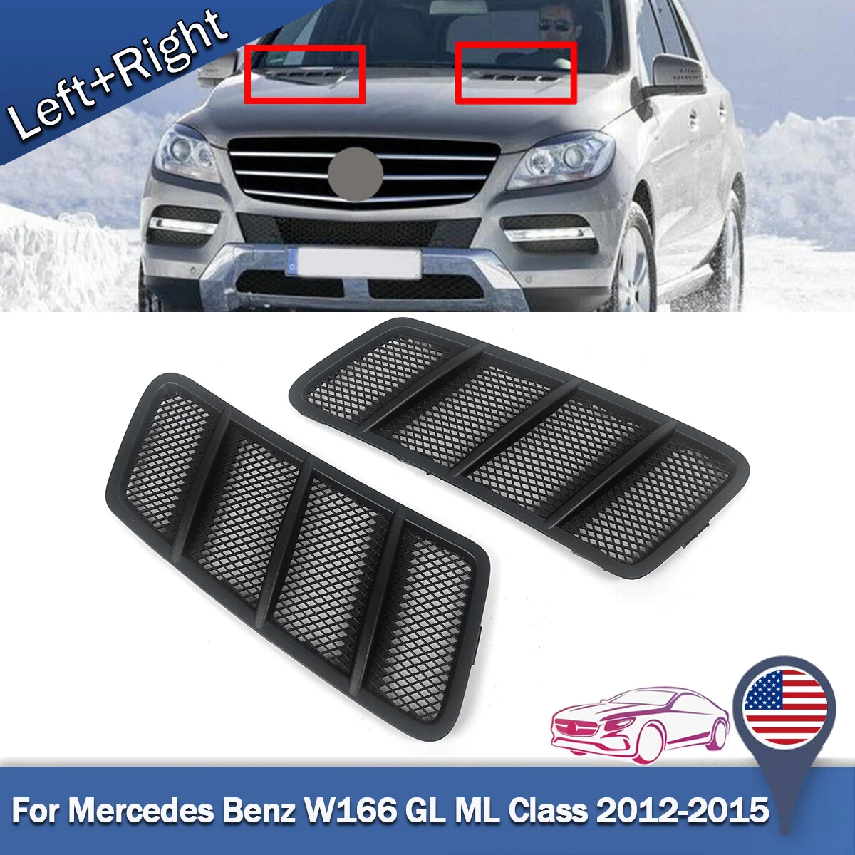 SAIQINGSP For Mercedes Benz W166 GL GL350 GL450 GL550 GL63 AMG ML ML350 ML550 ML63 AMG 2012-2015 Car Accessories Tools 
SAIQINGSP For Mercedes Benz W166 GL GL350 GL450 GL550 GL63 AMG ML ML350 ML550 ML63 AMG 2012-2015 Car Accessories Tools