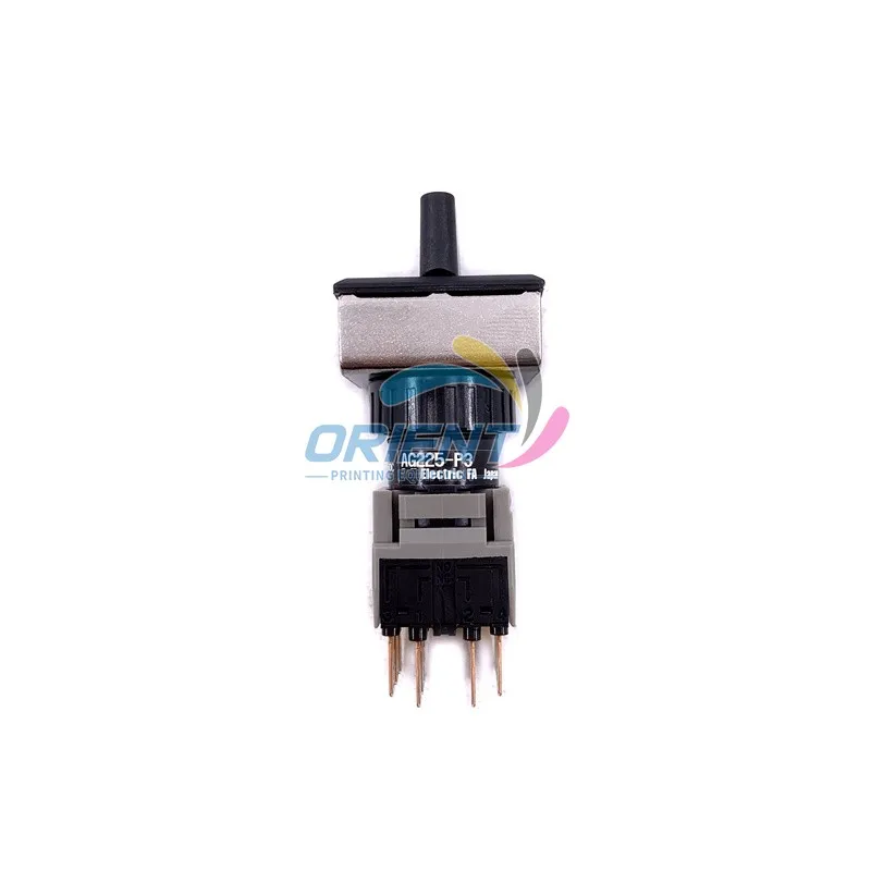 New Selector Switch Rotary Switch Button AG225P3 AG225-P3 Switch for Komori Spare Parts Komori Offset Printing Machine Parts
New Selector Switch Rotary Switch Button AG225P3 AG225-P3 Switch for Komori Spare Parts Komori Offset Printing Machine Parts