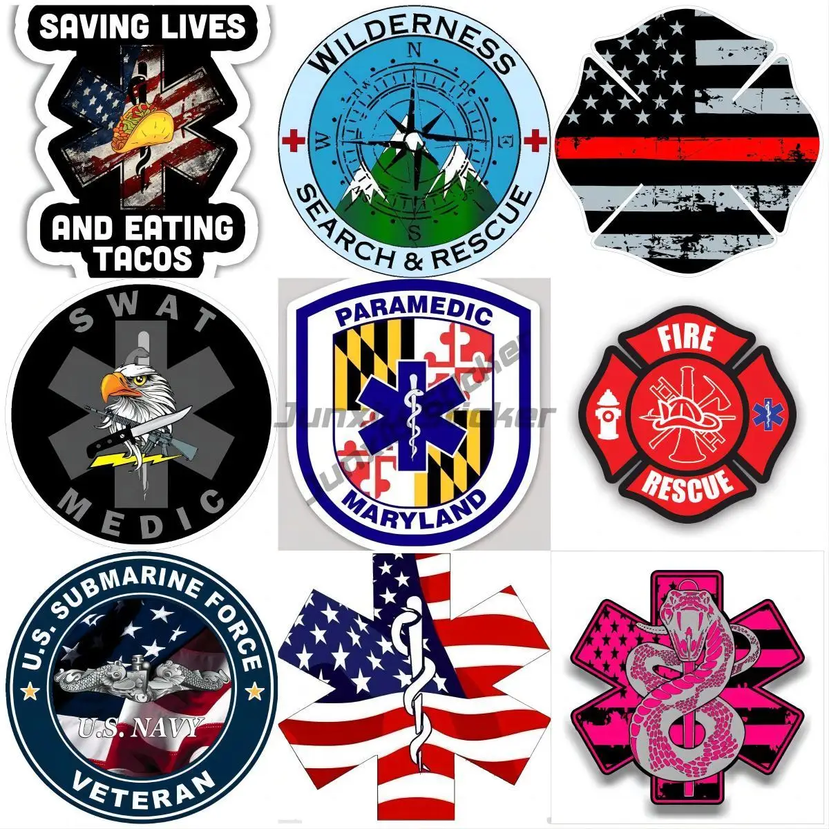 Saving Lives and Eating Tacos Stickers - Funny EMT EMS Ambulance Tacos Lover Nurse Doctor Gift Laptop Water Truck Bumper Helmet
Saving Lives and Eating Tacos Stickers - Funny EMT EMS Ambulance Tacos Lover Nurse Doctor Gift Laptop Water Truck Bumper Helmet