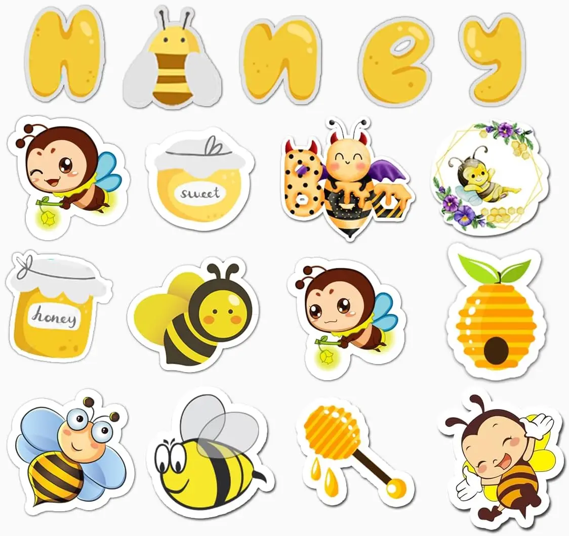 Bee Thick Gel Clings Classroom Window Clings Decors Refrigerator Decoration Removable and Reusable
Bee Thick Gel Clings Classroom Window Clings Decors Refrigerator Decoration Removable and Reusable
