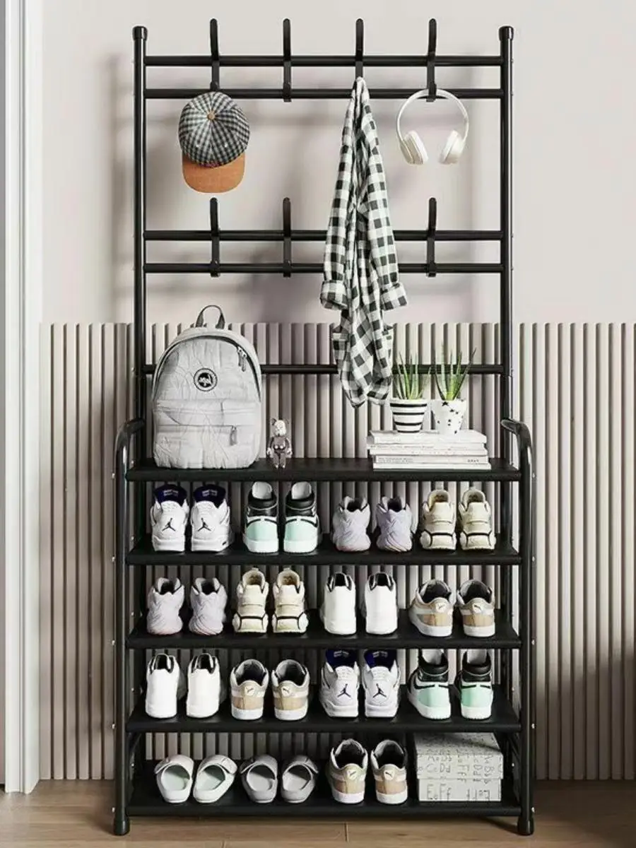 New Simple Multi-layer Integrated Storage Cabinet Home Dormitory Entrance Shoe Cabinet Multi-functional Floor-standing Coat Rack
New Simple Multi-layer Integrated Storage Cabinet Home Dormitory Entrance Shoe Cabinet Multi-functional Floor-standing Coat Rack