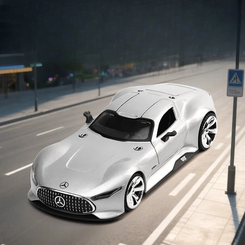 1:32 Simulation Mercedes AMG VISION GT Alloy Luxury Sports Car Model Doors on Both Sides That Can Be Opened,good Quality
1:32 Simulation Mercedes AMG VISION GT Alloy Luxury Sports Car Model Doors on Both Sides That Can Be Opened,good Quality