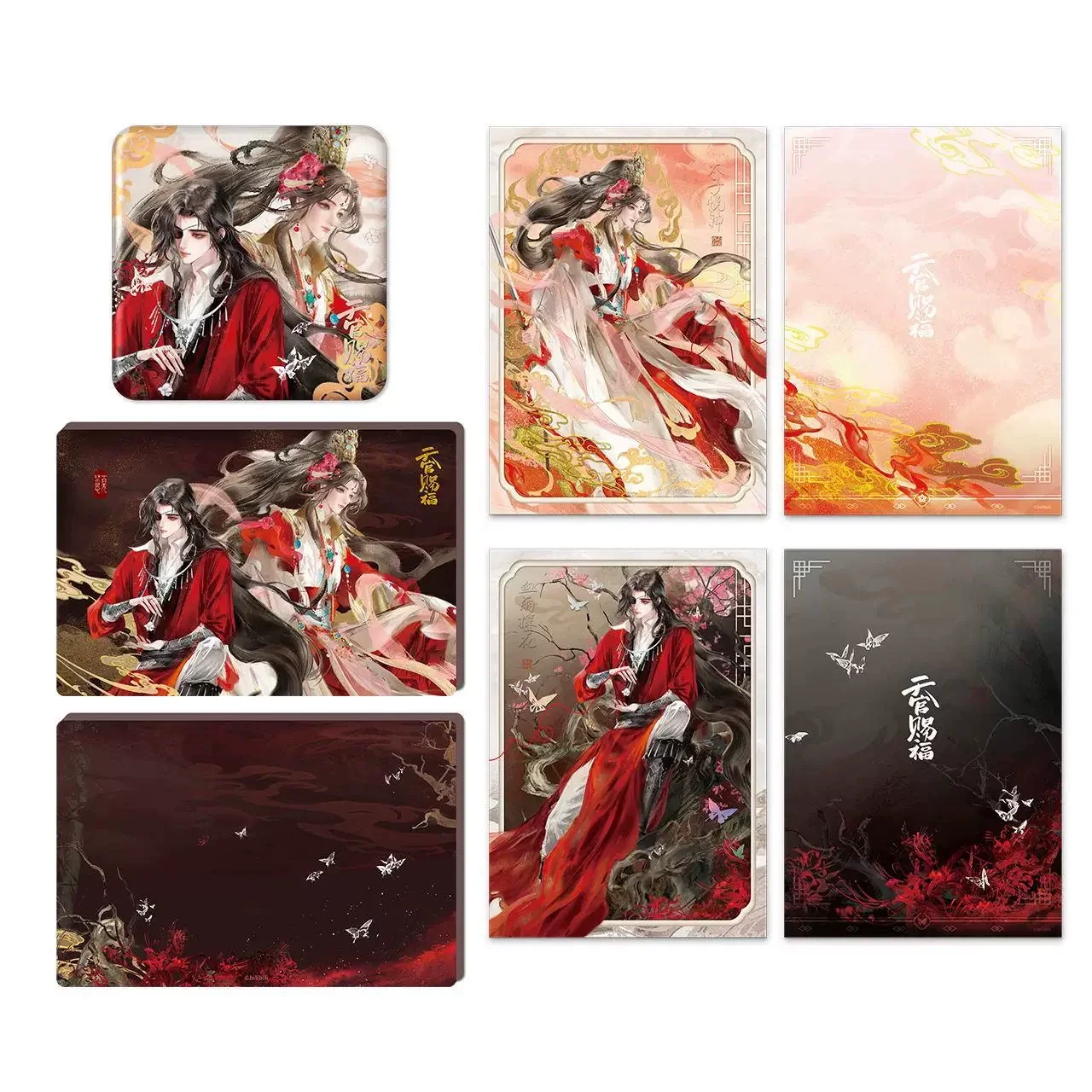 Sunsyea Tian Guan Ci Fu TGCF Merch Official TYCF Series Badge Collect Paintings Ornament Xie Lian Hua Cheng
Sunsyea Tian Guan Ci Fu TGCF Merch Official TYCF Series Badge Collect Paintings Ornament Xie Lian Hua Cheng