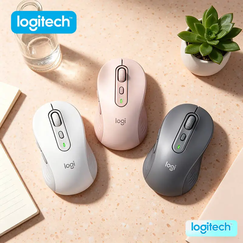 Logitech M650/M650L Silent M750 Signature Mouse - 4000 DPI 90% Noise Reduction SmartWheel Scrolling 3-Device Sync 20-Month
Logitech M650/M650L Silent M750 Signature Mouse - 4000 DPI 90% Noise Reduction SmartWheel Scrolling 3-Device Sync 20-Month