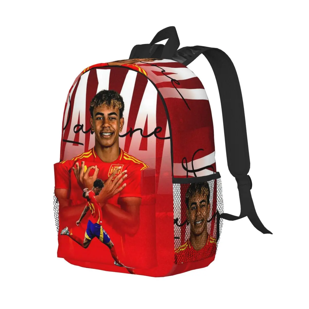 Рюкзак Lamine Yamal Num 19, студенческий рюкзак для мальчиков и девочек, детская школьная сумка, сумки на плечо для ноутбука для мужчин и женщин
Рюкзак Lamine Yamal Num 19, студенческий рюкзак для мальчиков и девочек, детская школьная сумка, сумки на плечо для ноутбука для мужчин и женщин