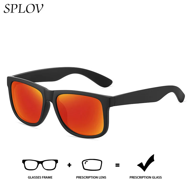 SPLOV Classic Box Prescription Sports Sunglasses Professional Customized Polarized Anti Blue Light Lens Men's Fashion Sunglasses
SPLOV Classic Box Prescription Sports Sunglasses Professional Customized Polarized Anti Blue Light Lens Men's Fashion Sunglasses