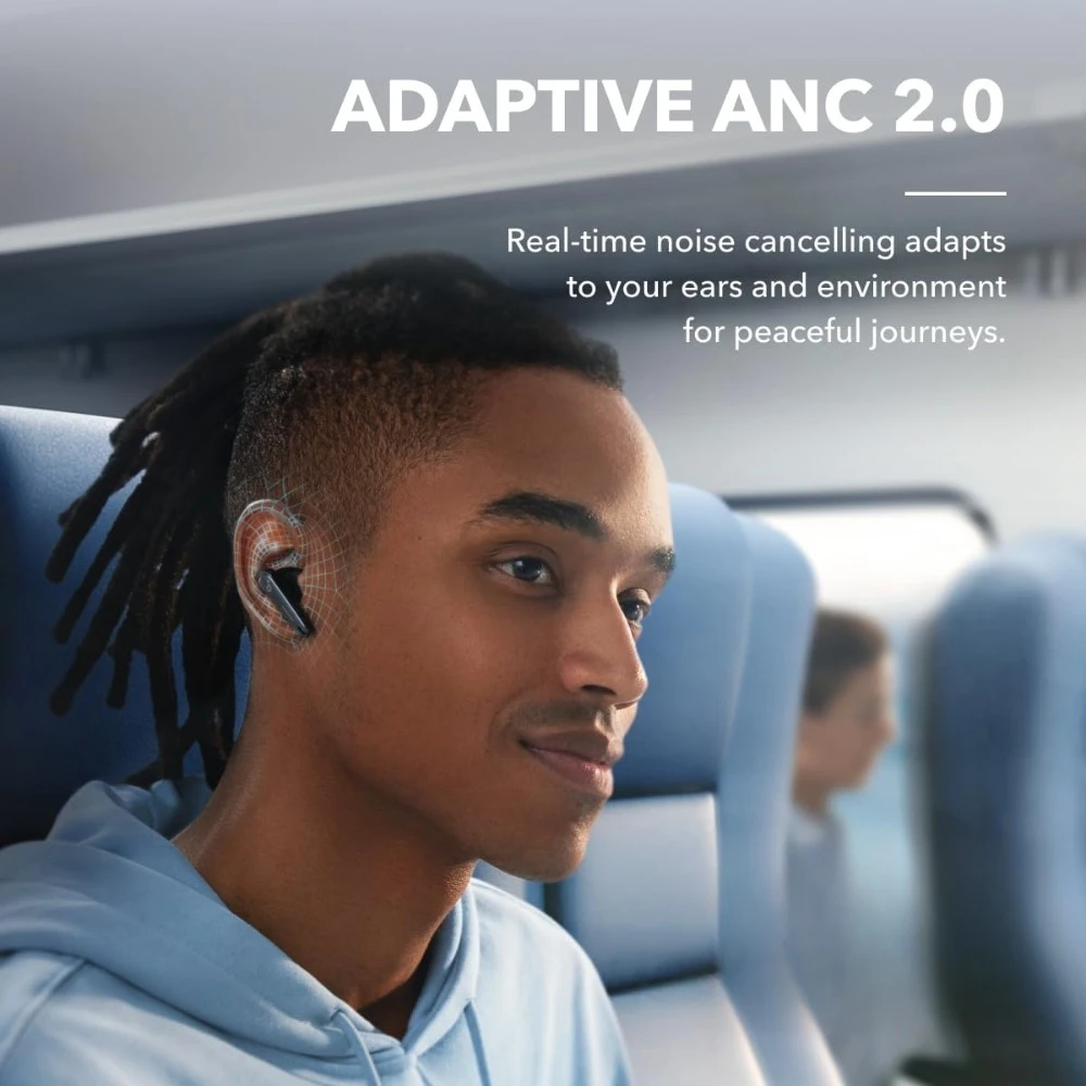 Wireless Earbuds with 98.5% Noise Reduction Adaptive ANC Hi-Res Sound 50H Battery
Wireless Earbuds with 98.5% Noise Reduction Adaptive ANC Hi-Res Sound 50H Battery