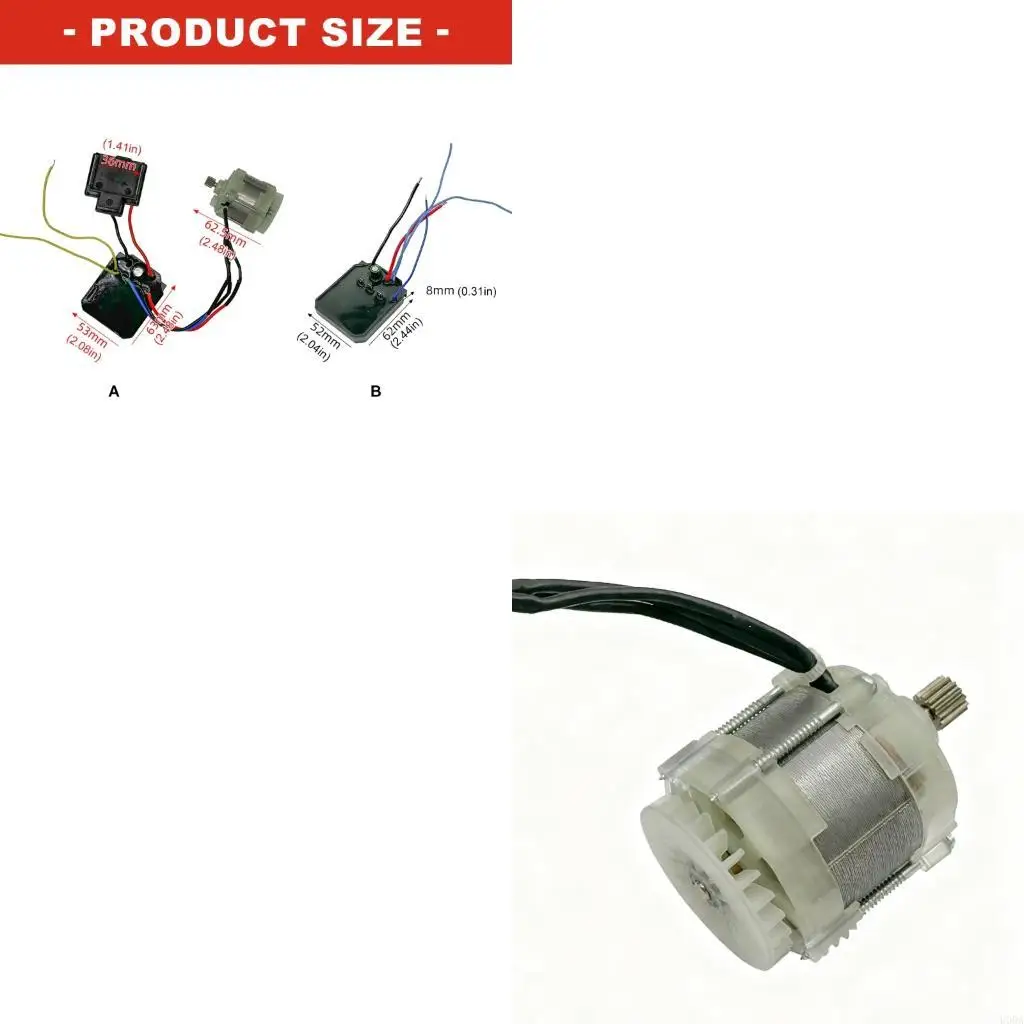 Профессиональный бесщеточный двигатель с 14 зубьями для электрической бензопилы в диапазоне 4–8 дюймов. Простая установка.
Профессиональный бесщеточный двигатель с 14 зубьями для электрической бензопилы в диапазоне 4–8 дюймов. Простая установка.