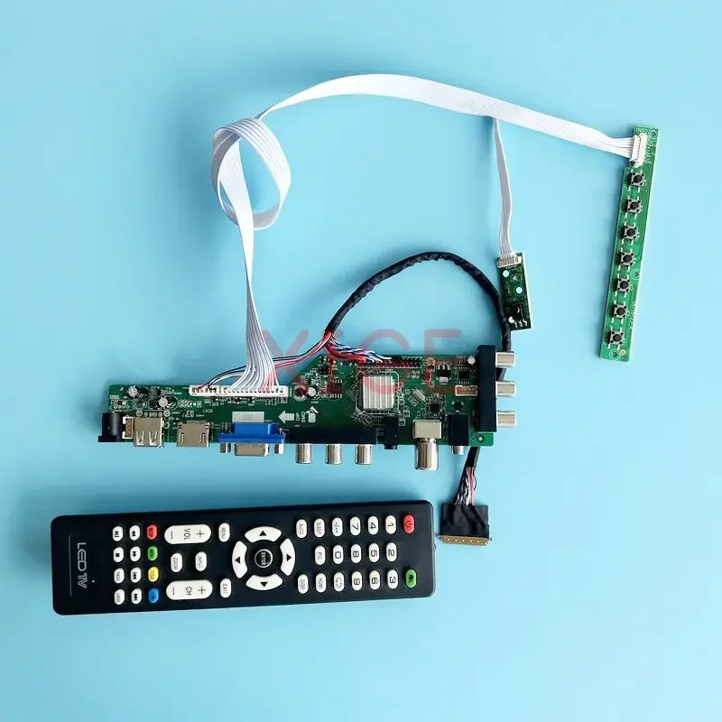 For LP173WF1 HSD173PUW1 Controller Board DIY Kit 1920x1080 USB+DHMI+VGA+2AV DVB Digital Signal 40-Pin LVDS 17.3" Laptop Display
For LP173WF1 HSD173PUW1 Controller Board DIY Kit 1920x1080 USB+DHMI+VGA+2AV DVB Digital Signal 40-Pin LVDS 17.3" Laptop Display