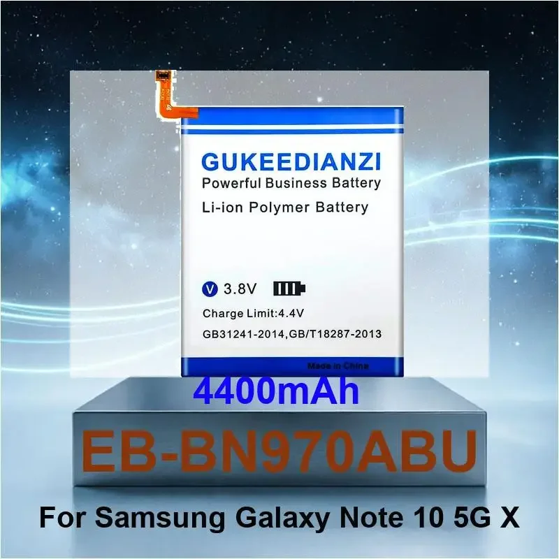 4400mAh EB-BN970ABU Mobile Phone Battery For Samsung Galaxy Note 10 Note X Note10 NoteX Note10 5G High Capacity
4400mAh EB-BN970ABU Mobile Phone Battery For Samsung Galaxy Note 10 Note X Note10 NoteX Note10 5G High Capacity