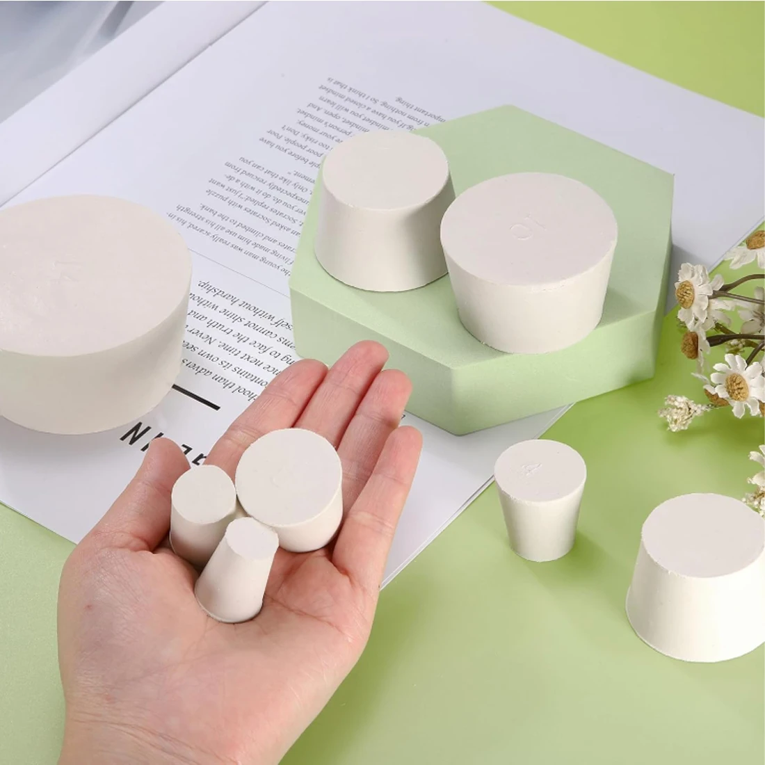 Laboratory Rubber Stoppers, Push-In Sealing Stoppers, Conical Orifice Stoppers For Bottles, Laboratory Rubber Stoppers 000#~22#
Laboratory Rubber Stoppers, Push-In Sealing Stoppers, Conical Orifice Stoppers For Bottles, Laboratory Rubber Stoppers 000#~22#