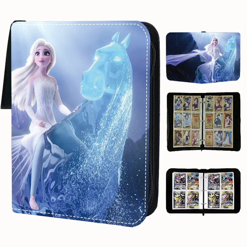 400PCS/900PCS Anime Movie Frozen Nine Palace Grid Large Capacity Loose Leaf Zipper Large Card Storage Children's Card Collection
400PCS/900PCS Anime Movie Frozen Nine Palace Grid Large Capacity Loose Leaf Zipper Large Card Storage Children's Card Collection
