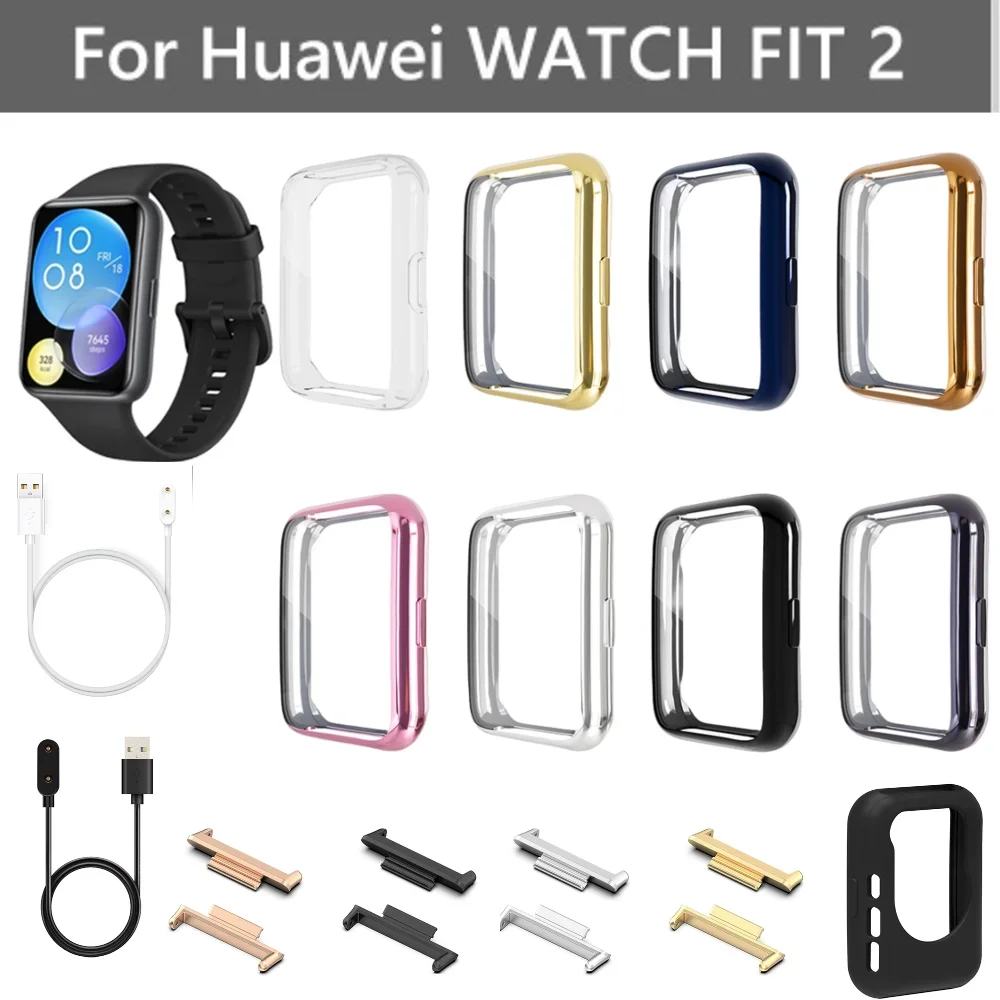 Чехол для Huawei Watch fit 2, чехол для умных часов, аксессуары с покрытием, бампер из ТПУ, всесторонняя защита экрана Huawei fit2, чехол для часов
Чехол для Huawei Watch fit 2, чехол для умных часов, аксессуары с покрытием, бампер из ТПУ, всесторонняя защита экрана Huawei fit2, чехол для часов