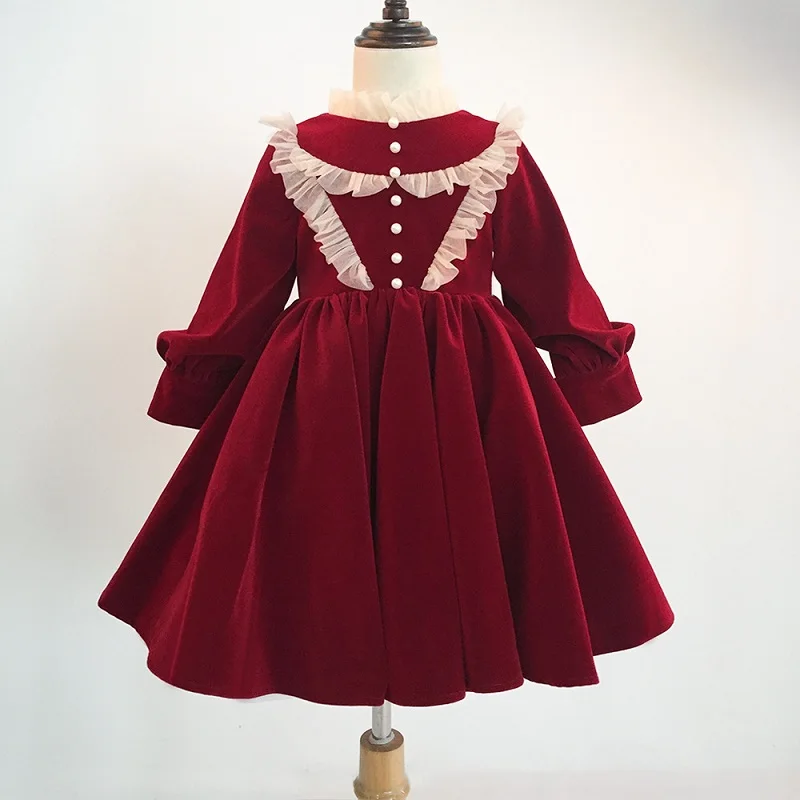 Children's Dress 2023 Autumn/Winter New Girls' Long Sleeve Corduroy Dress Christmas Prom Girls' Princess Dress
Children's Dress 2023 Autumn/Winter New Girls' Long Sleeve Corduroy Dress Christmas Prom Girls' Princess Dress