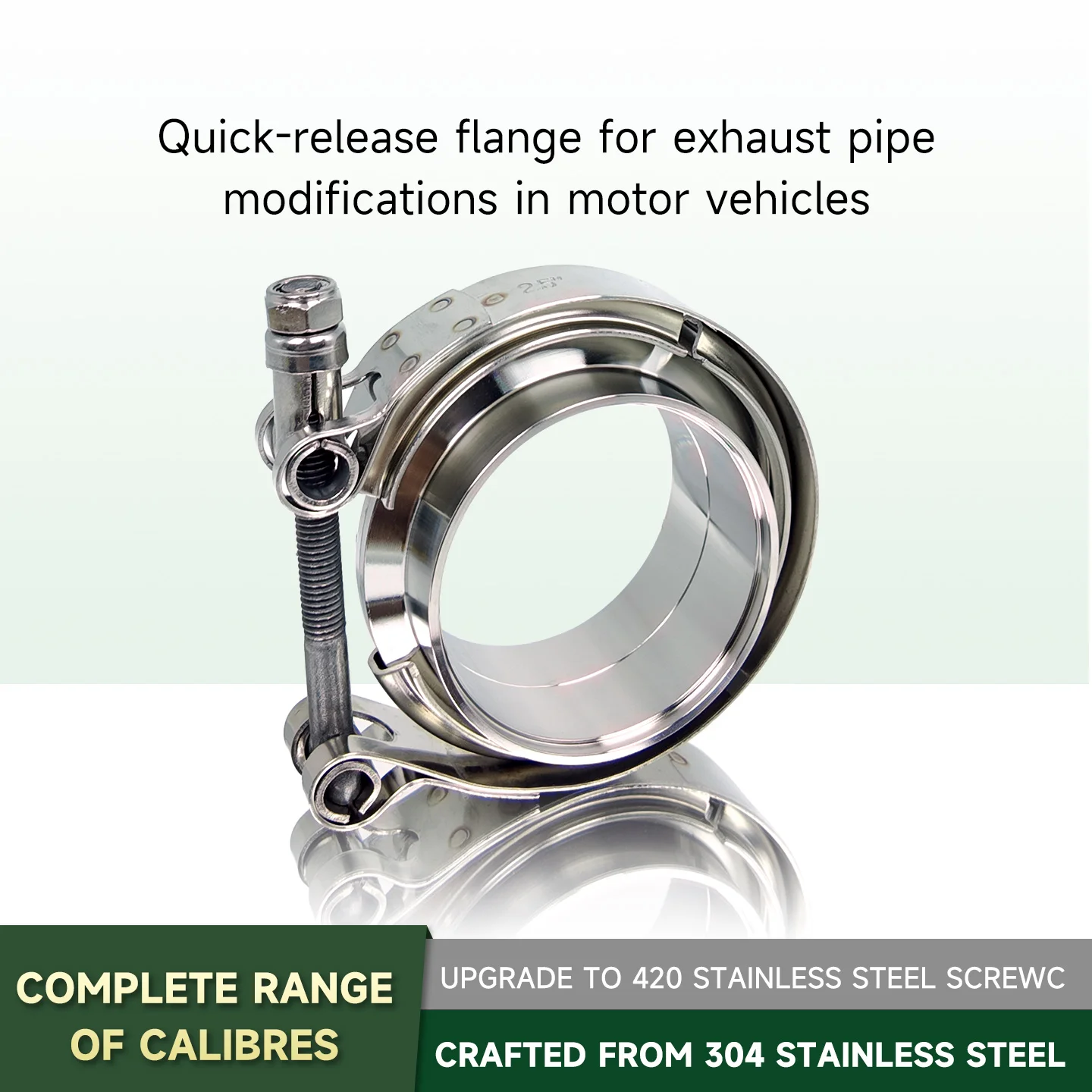 V-Type Flange Male-Female Clamp
V-Type Flange Male-Female Clamp