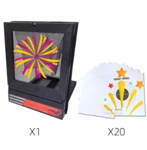 Система страйкбольных мишеней AEG со стойкой-ловушкой и бумажной мишенью для тренировки стрельбы на гранулах BB, подходит для использования в помещении и
Система страйкбольных мишеней AEG со стойкой-ловушкой и бумажной мишенью для тренировки стрельбы на гранулах BB, подходит для использования в помещении и