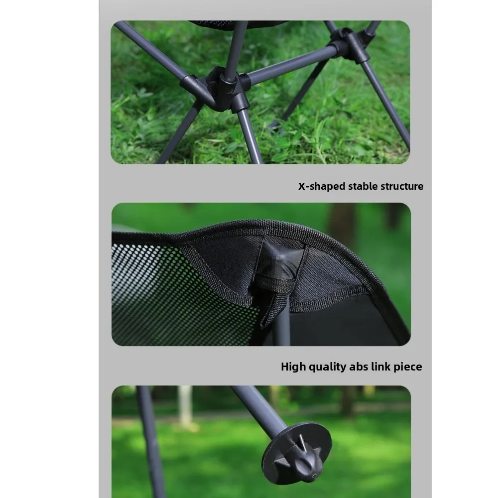 Portable Ultra Light Outdoor Folding Chair Detachable Ergonomic Camping Chair Comfortable Beach Chair for Garden
Portable Ultra Light Outdoor Folding Chair Detachable Ergonomic Camping Chair Comfortable Beach Chair for Garden