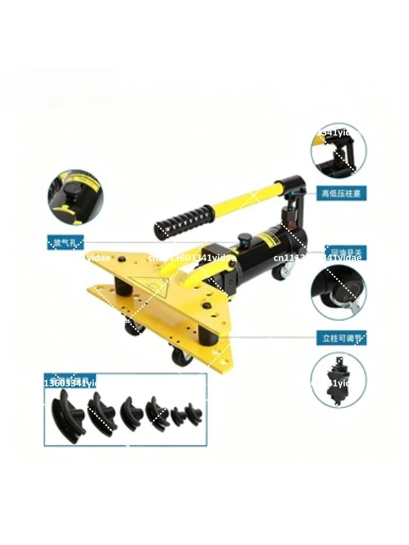 Hydraulic Pipe Bender Manual 13-34mm Thick Wall Steel Pipe Bending Tool 1 Inch
Hydraulic Pipe Bender Manual 13-34mm Thick Wall Steel Pipe Bending Tool 1 Inch