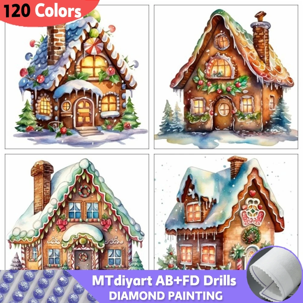 120 Colors Snow House AB Fairy Dust Diamond Painting Set Embroidery Mosaic Cartoon Christmas Full Square Round Drills Home Decor
120 Colors Snow House AB Fairy Dust Diamond Painting Set Embroidery Mosaic Cartoon Christmas Full Square Round Drills Home Decor