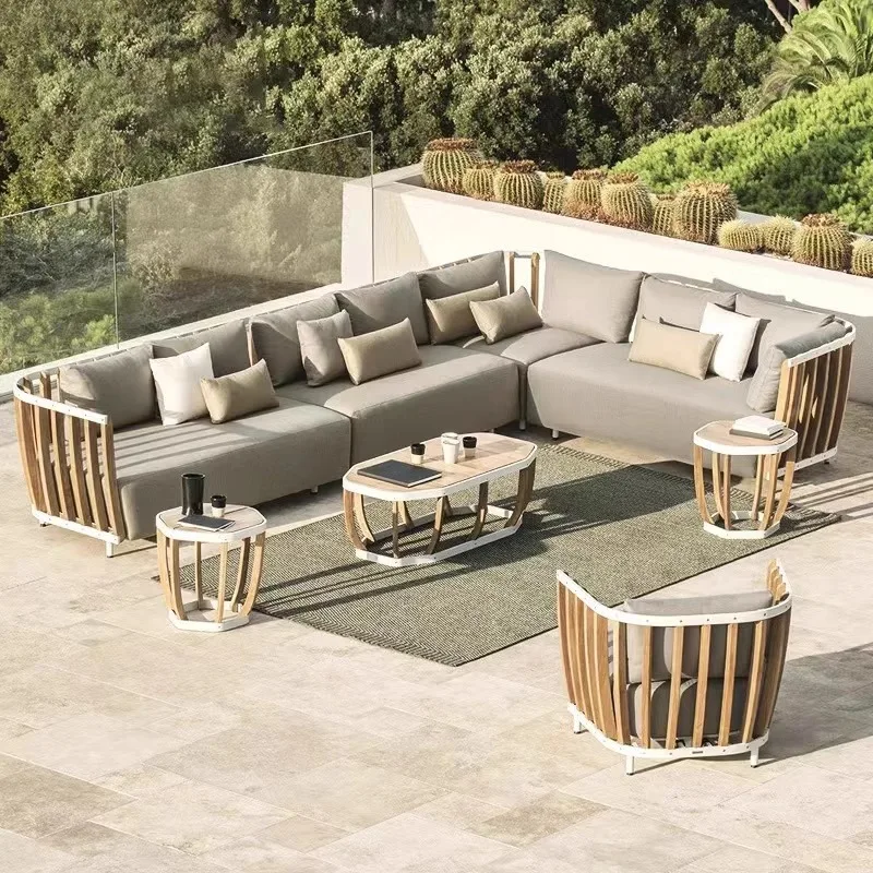 Nordic Outdoor Courtyard Solid Wood Sofa Outdoor Villas, Gardens, Hotels, Model Homes, Terrace Leisure Teak Furniture
Nordic Outdoor Courtyard Solid Wood Sofa Outdoor Villas, Gardens, Hotels, Model Homes, Terrace Leisure Teak Furniture