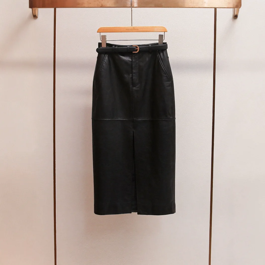 Кожаная юбка MaSandeSP Spring Faion в стиле ретро, высококачественная, длинная, универсальная, облегающая, для повседневной носки, средней длины, цветная
Кожаная юбка MaSandeSP Spring Faion в стиле ретро, высококачественная, длинная, универсальная, облегающая, для повседневной носки, средней длины, цветная