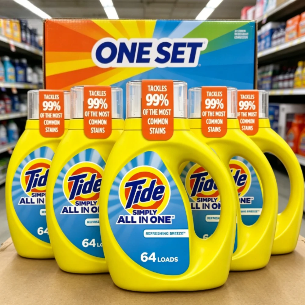 Household Favorite! | Large capacity | Liquid Laundry Detergent Refreshing Breeze Scent Washing Machine Cleaner Fabric Softener
Household Favorite! | Large capacity | Liquid Laundry Detergent Refreshing Breeze Scent Washing Machine Cleaner Fabric Softener