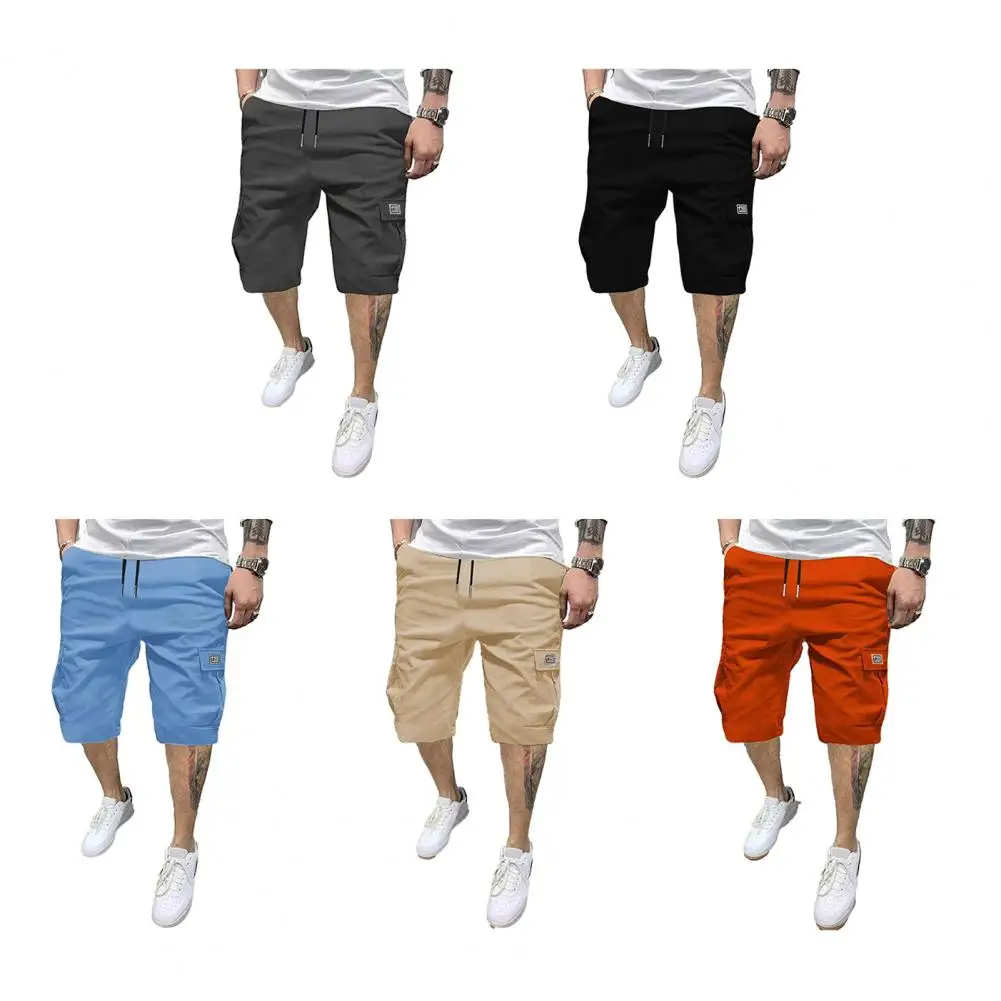 Mens Cargo Shorts Long Short Pants For Men Solid Multi Pocket Elastic Waist Bermuda With Draw String Half Cotton Luxury Wide
Mens Cargo Shorts Long Short Pants For Men Solid Multi Pocket Elastic Waist Bermuda With Draw String Half Cotton Luxury Wide