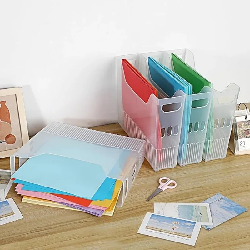 A Top Quality 1Pc Clear Plastic File Organizer Box Vertical Desktop Storage for Scrapbook Paper Magazines Documents
A Top Quality 1Pc Clear Plastic File Organizer Box Vertical Desktop Storage for Scrapbook Paper Magazines Documents