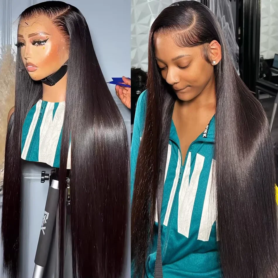 13x6 Straight Lace Front Wig HD Transparent Brazilian Human Hair Wigs For Women 360 Lace Frontal Wig 5x5 Lace Closure Wig 
13x6 Straight Lace Front Wig HD Transparent Brazilian Human Hair Wigs For Women 360 Lace Frontal Wig 5x5 Lace Closure Wig