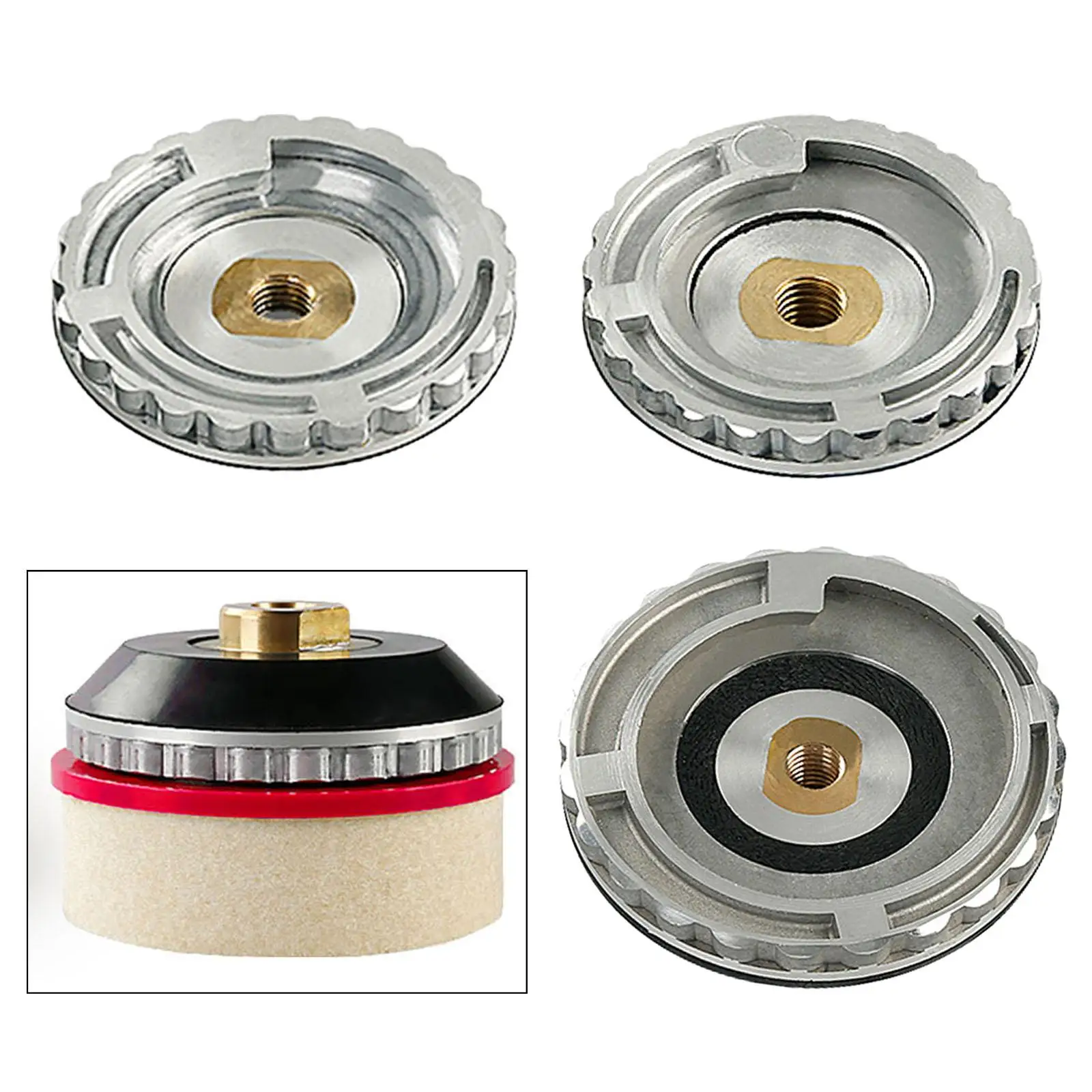 Snail Lock Backer Pad Shockproof Snail Buckle Rubber Aluminum Joint for Edge Polishing Pad Holder Side Throwing Machine Supplies
Snail Lock Backer Pad Shockproof Snail Buckle Rubber Aluminum Joint for Edge Polishing Pad Holder Side Throwing Machine Supplies