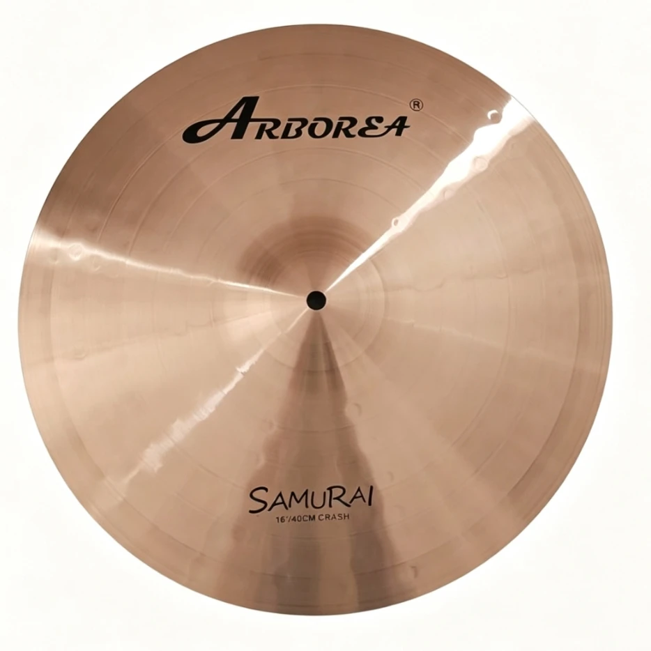 Arborea Brand Samurai Series B8 Crash Cymbal 16 inch 40CM
Arborea Brand Samurai Series B8 Crash Cymbal 16 inch 40CM