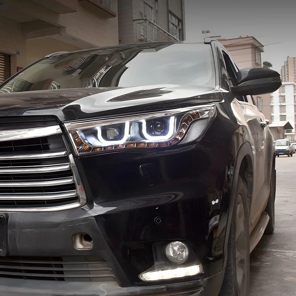 Car Front lamps For Toyota Highlander Kluger U5 2015-2017 LED Auto Headlight Assembly Upgrade Dual Projector Lens Accessories
Car Front lamps For Toyota Highlander Kluger U5 2015-2017 LED Auto Headlight Assembly Upgrade Dual Projector Lens Accessories