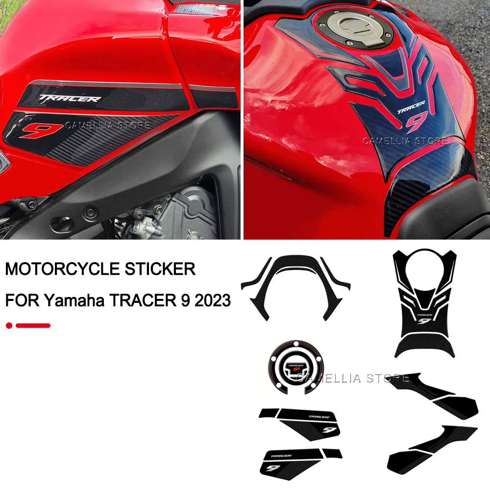 Motorcycle Fuel Tank Sticker 3D Epoxy Resin Waterproof Motorcycle Sticker Newly Launched for Yamaha Tracer 9 2023
Motorcycle Fuel Tank Sticker 3D Epoxy Resin Waterproof Motorcycle Sticker Newly Launched for Yamaha Tracer 9 2023