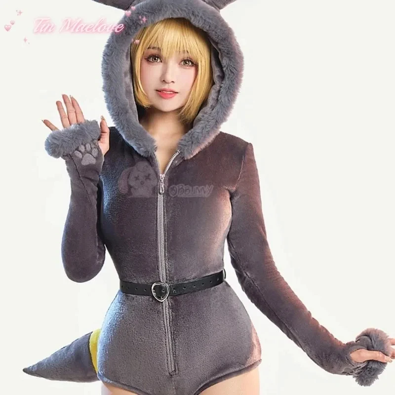 ♥Halloween Cosplay Costume Anime Umbreon Women Sexy Flannel Hooded Bodysuit Suit Bunny Girl Kawaii Plush UNew 2026 Topspeed Cos
♥Halloween Cosplay Costume Anime Umbreon Women Sexy Flannel Hooded Bodysuit Suit Bunny Girl Kawaii Plush UNew 2026 Topspeed Cos