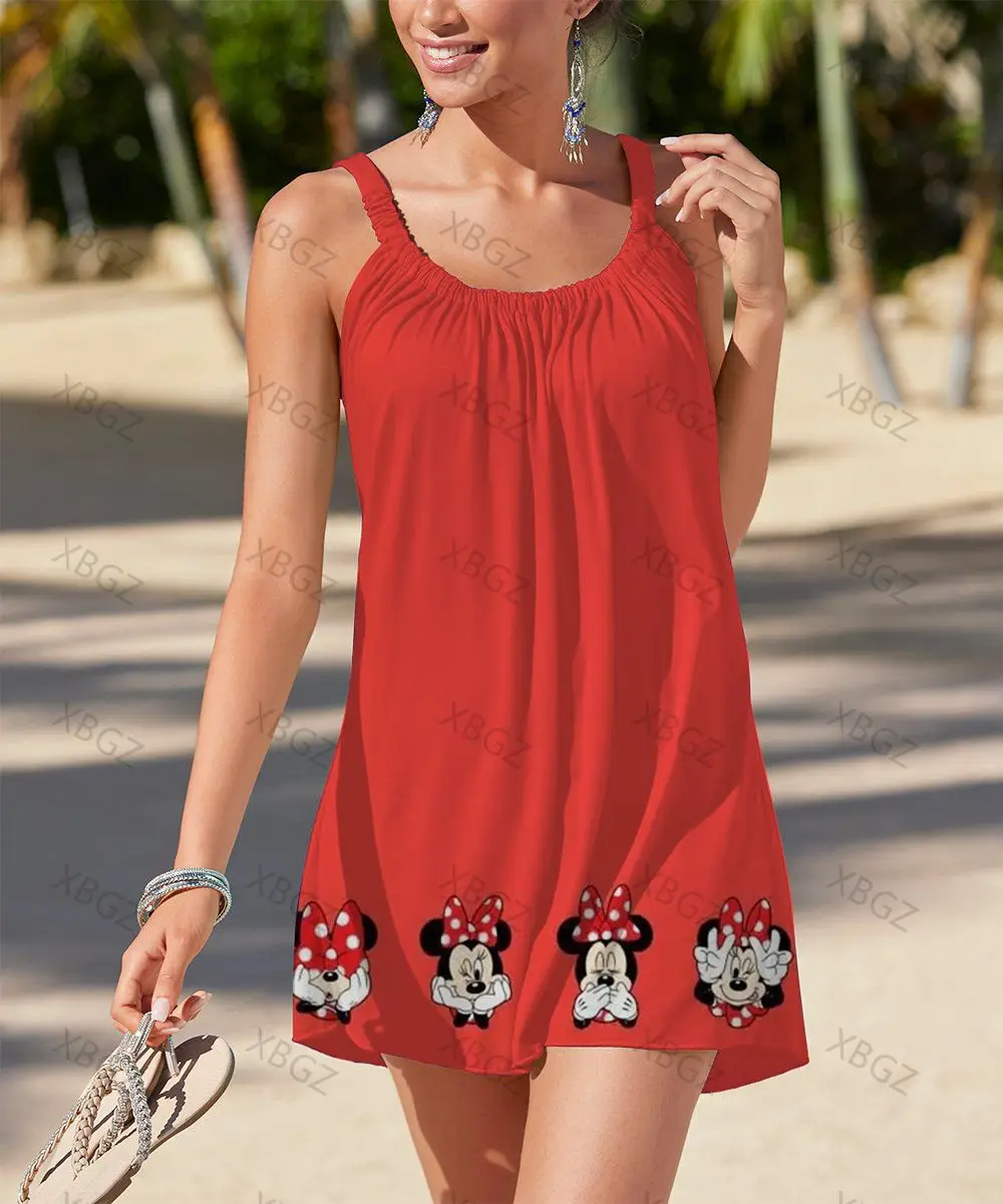 Boho Beach Dress Woman Women's Summer Dress Loose Minnie Mouse Top Cartoon Dresses for Women 2022 Sexy Print Sleeveless Disney
Boho Beach Dress Woman Women's Summer Dress Loose Minnie Mouse Top Cartoon Dresses for Women 2022 Sexy Print Sleeveless Disney