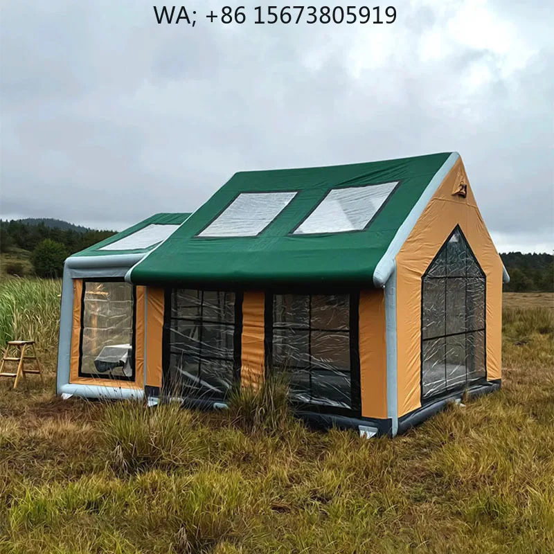 One Room One Hall House Shaped Inflatable Tent Thickened Waterproof Quick Open Outdoor Family Camping Shelter
One Room One Hall House Shaped Inflatable Tent Thickened Waterproof Quick Open Outdoor Family Camping Shelter