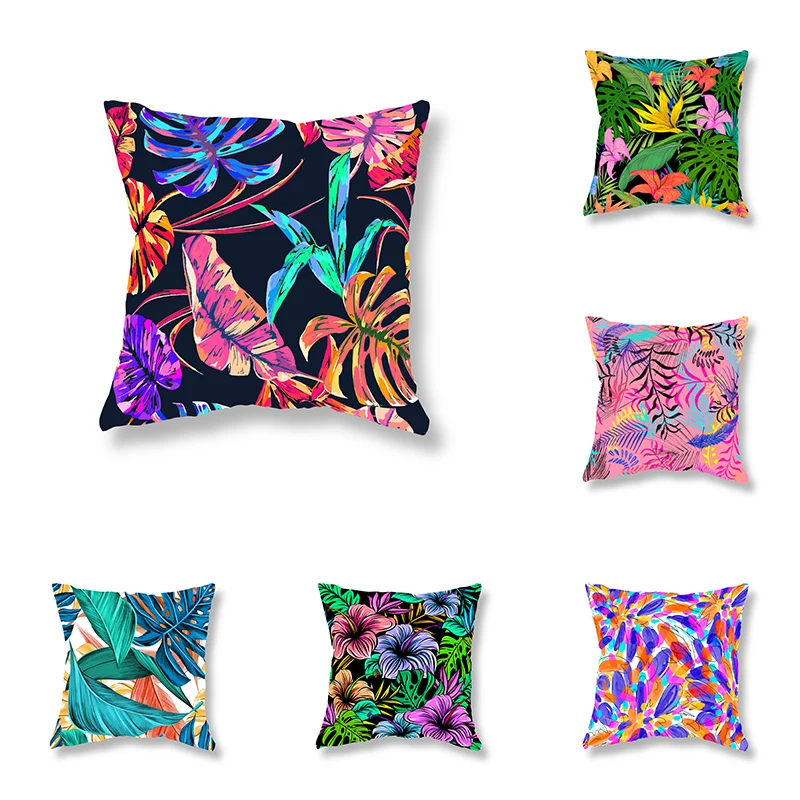 Colorful Art Plant Leaf Pillow Cover Sofa Decoration Room Bedside Office Game Chair Cushion Home 45x45cm
Colorful Art Plant Leaf Pillow Cover Sofa Decoration Room Bedside Office Game Chair Cushion Home 45x45cm