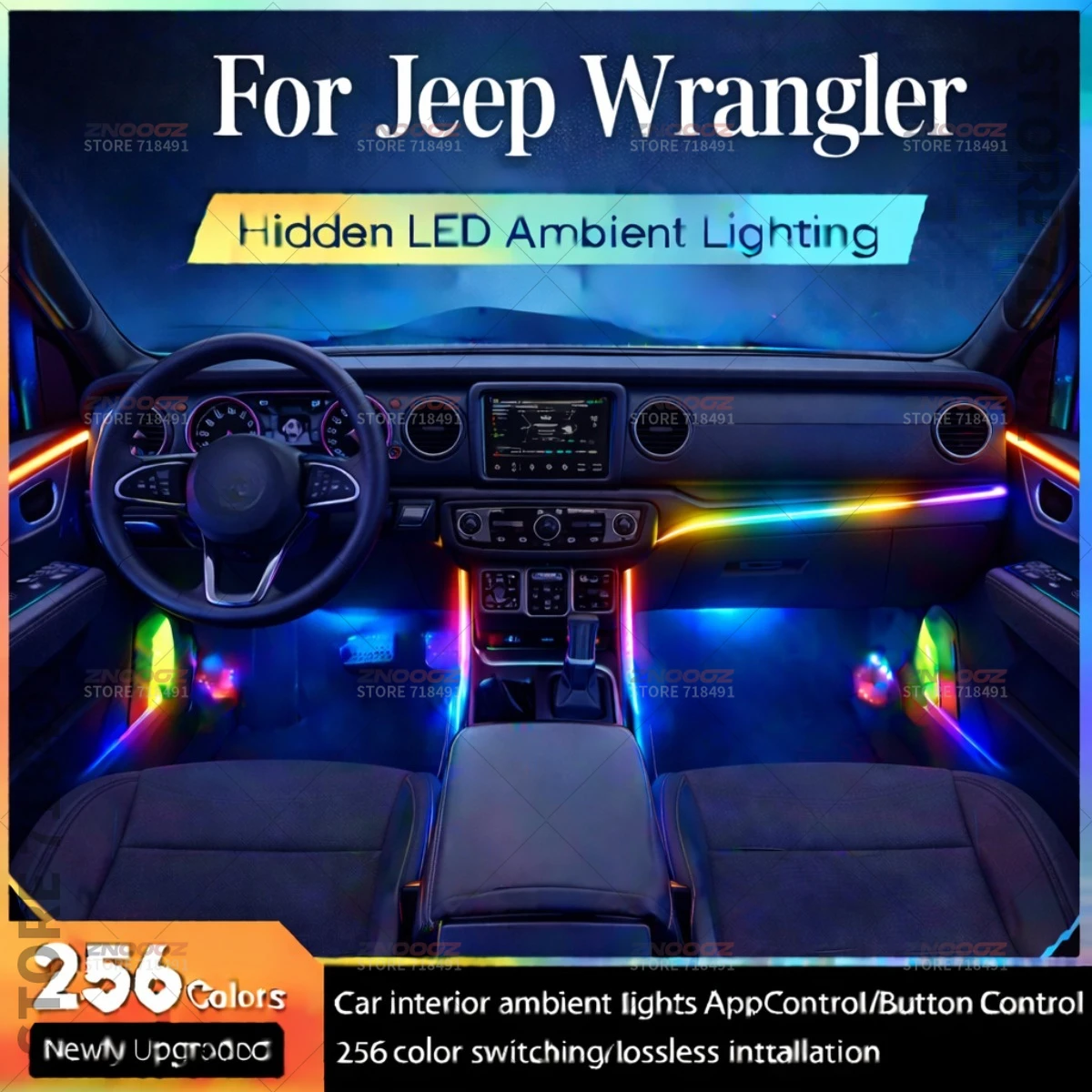 22в1 RGB интерьер автомобиля акриловые автомобильные окружающие освещение RGB скрытая акриловая полоса украшения атмосферные аксессуары для Jeep Wrangler
22в1 RGB интерьер автомобиля акриловые автомобильные окружающие освещение RGB скрытая акриловая полоса украшения атмосферные аксессуары для Jeep Wrangler