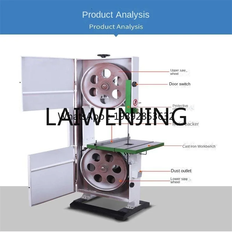 7BGZ Multi-Functional Vertical Woodworking Band Saw Desktop Small Cutting Machine Sawing Machine
7BGZ Multi-Functional Vertical Woodworking Band Saw Desktop Small Cutting Machine Sawing Machine