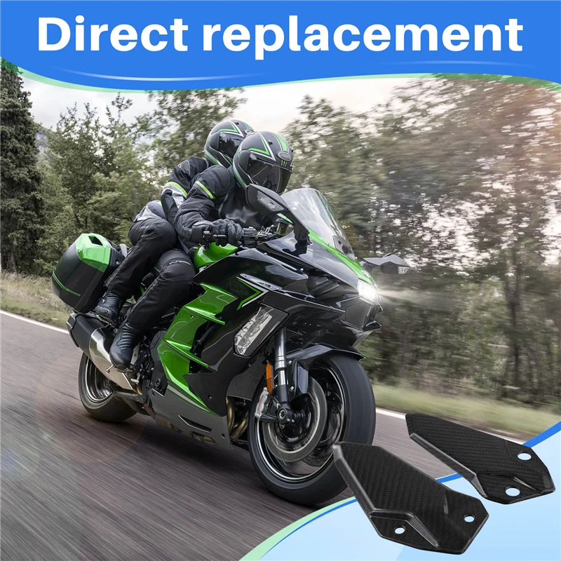 A73X-Carbon Fiber Motorcycle Accessories Heel Plates Guards Footrests For Kawasaki ZX-4R ZX4RR ZX25R 2020-2023 2024
A73X-Carbon Fiber Motorcycle Accessories Heel Plates Guards Footrests For Kawasaki ZX-4R ZX4RR ZX25R 2020-2023 2024
