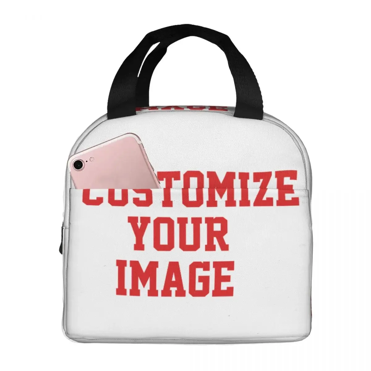 Custom Your Image Lunch Boxes Accessories Portable Insulated Oxford Cooler Bag Thermal Food Picnic Lunch Box for Women Kids
Custom Your Image Lunch Boxes Accessories Portable Insulated Oxford Cooler Bag Thermal Food Picnic Lunch Box for Women Kids