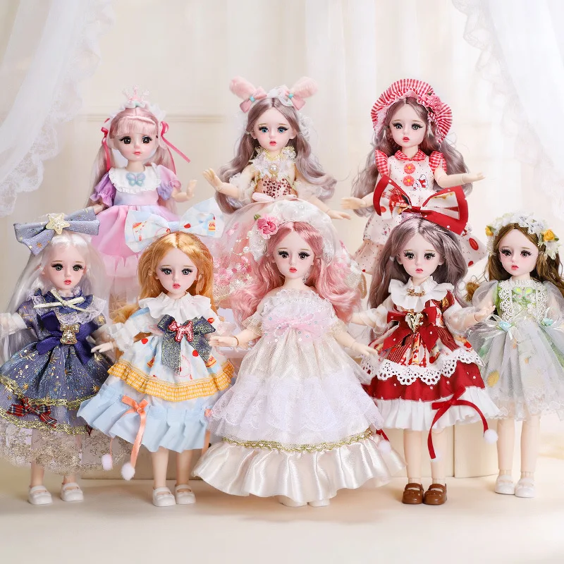 Generic Princess Doll 30 Cm Articulated Changeable Dress Lolita Exquisite Fashion Toy Ideal Gift For Female Wholesale
Generic Princess Doll 30 Cm Articulated Changeable Dress Lolita Exquisite Fashion Toy Ideal Gift For Female Wholesale