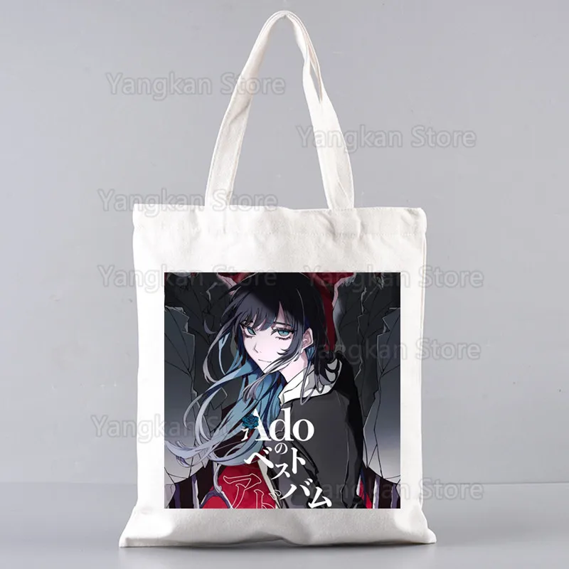 Ado WORLD TOUR Shopping Bag Print Original Design White Unisex Fashion Travel Canvas Bags
Ado WORLD TOUR Shopping Bag Print Original Design White Unisex Fashion Travel Canvas Bags