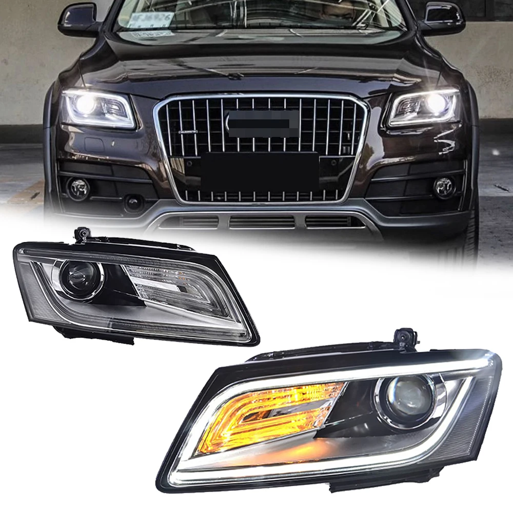 Styling LED HeadLights For AUDI Q5 09-18 Low To High Full Led DRL Car Head Lamp Assembly Signal Accessories Modified Lamp
Styling LED HeadLights For AUDI Q5 09-18 Low To High Full Led DRL Car Head Lamp Assembly Signal Accessories Modified Lamp