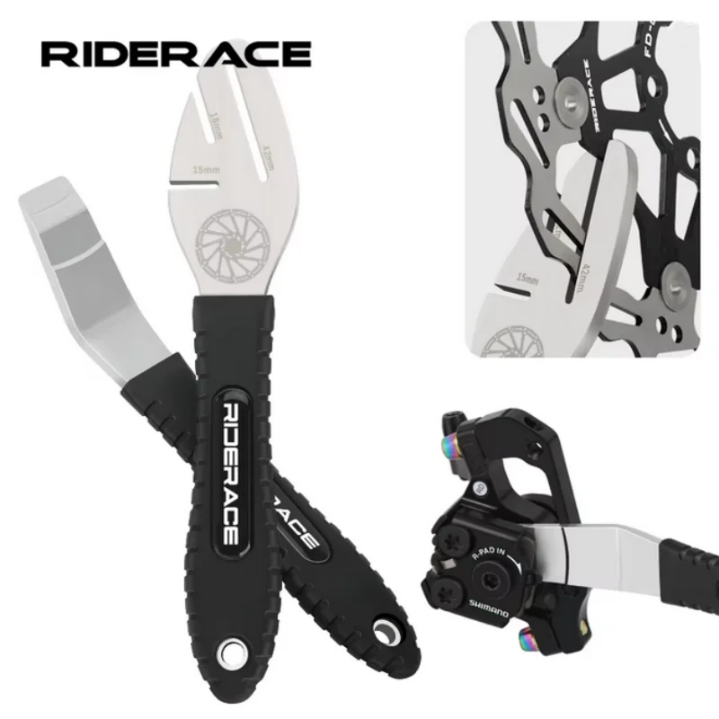 RIDERACE Bike Disc Brake Correction Wrench MTB Bike Brake Rotor Alignment Truing Tool For Road Cycling Adjustment Repair Tools
RIDERACE Bike Disc Brake Correction Wrench MTB Bike Brake Rotor Alignment Truing Tool For Road Cycling Adjustment Repair Tools